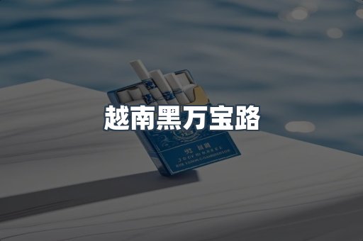 越南黑万宝路
